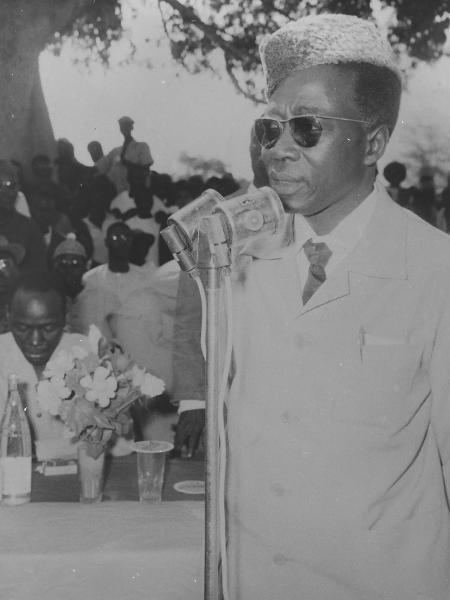 Na foto, Léopold Sédar Senghor, filósofo que presidiu Senengal entre 1960 e 1980  - Autor desconhecido, Fundo da Agência Nacional