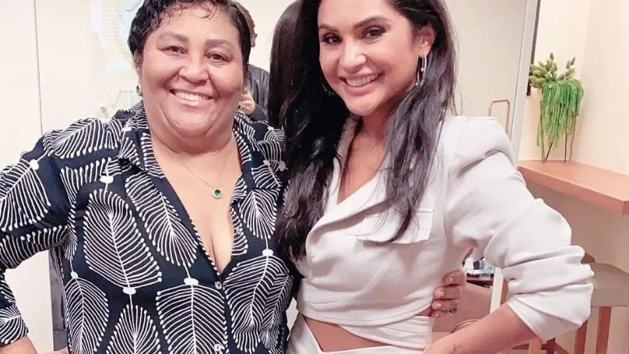 Doralice dos Santos e Mileide Mihaile comemoram alta do tratamento contra câncer da mãe da ex-peoa - Reprodução/Instagram