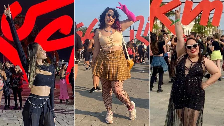 Elinne, Amanda e Sarah já sabem o que vão levar na mala para o Rock in Rio - Arquivo pessoal