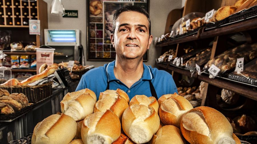 Ricardo Pires Alves comanda com a família a Estado Luso, padaria que ostenta o título de 'melhor pão francês' de São Paulo