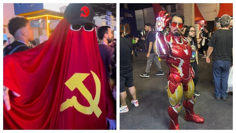 Cosplayers capricharam nas fantasias na CCXP 24