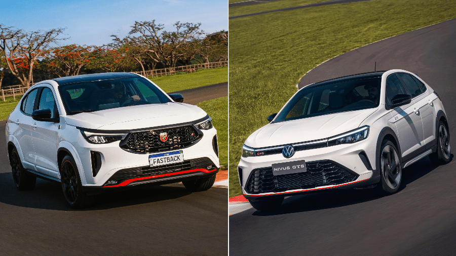 Fastback Abarth e Nivus GTS têm mais semelhanças do que diferenças - Arte/Divulgação