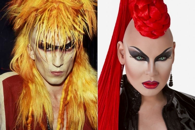 Roqueiros x drag queens: Martin Degville, do Sigue Sigue Sputnik - Divulgação