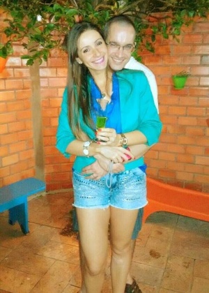 Carolini Monte Blanco, 33, professora, casada com Daniel Neumann Leszczinski, 34, de São Leopoldo (RS) - Arquivo Pessoal - Arquivo Pessoal