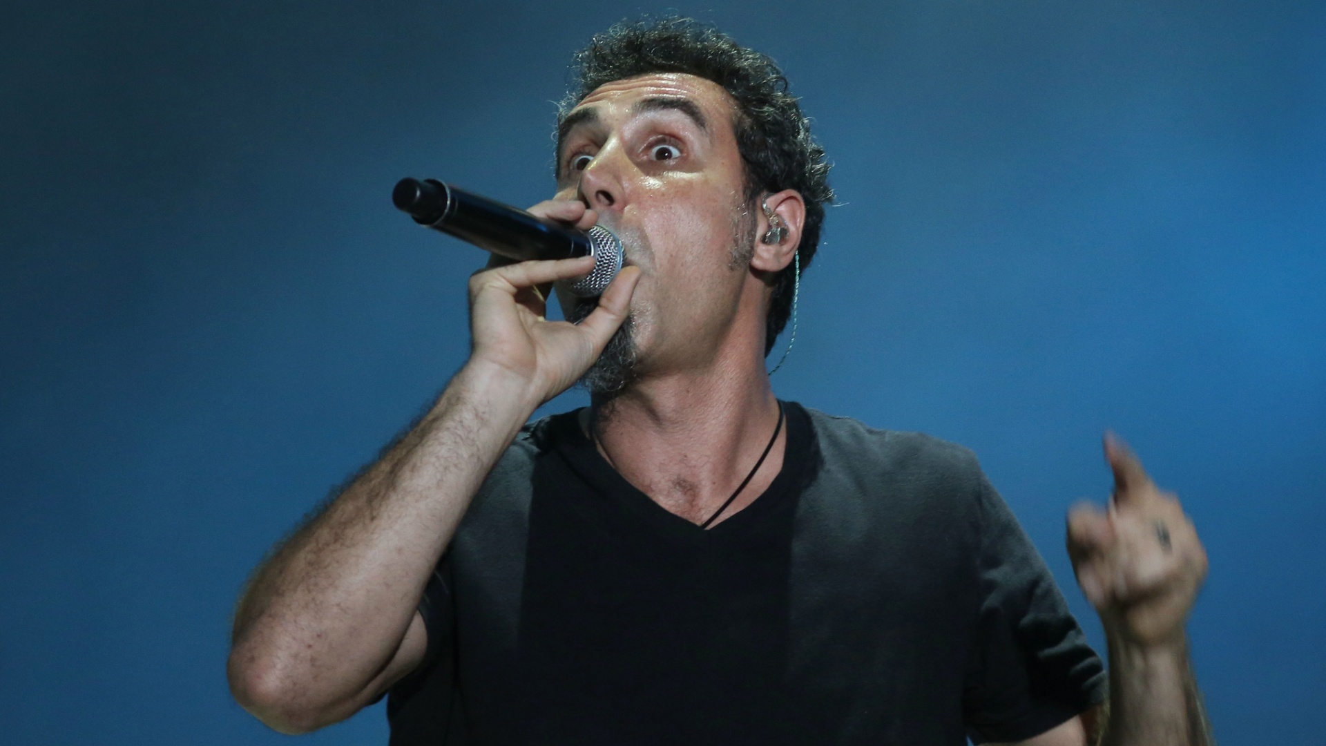 24.set.2015 - System of a Down fecha as apresentações no palco Mundo no quarto dia do Rock in Rio 2015 - Marco Antonio Teixeira/UOL