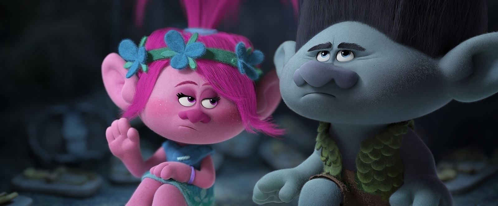 Filme "Trolls" (2016), de Mike Mitchell e Walt Dohrn - Divulgação