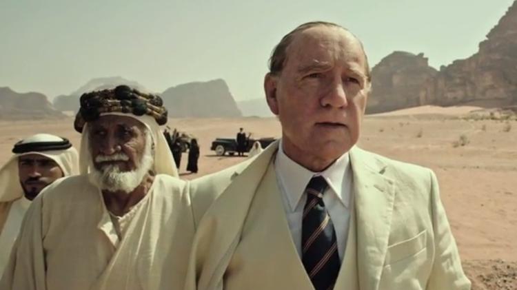 Kevin Spacey no filme "Todo o Dinheiro do Mundo", de Ridley Scott - Reprodução - Reprodução