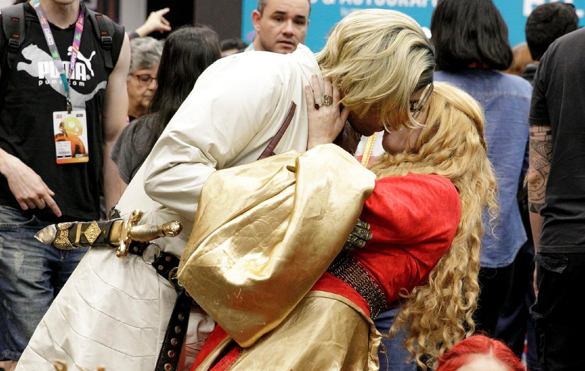 O romance está no ar na CCXP - Mariana Pekin/UOL