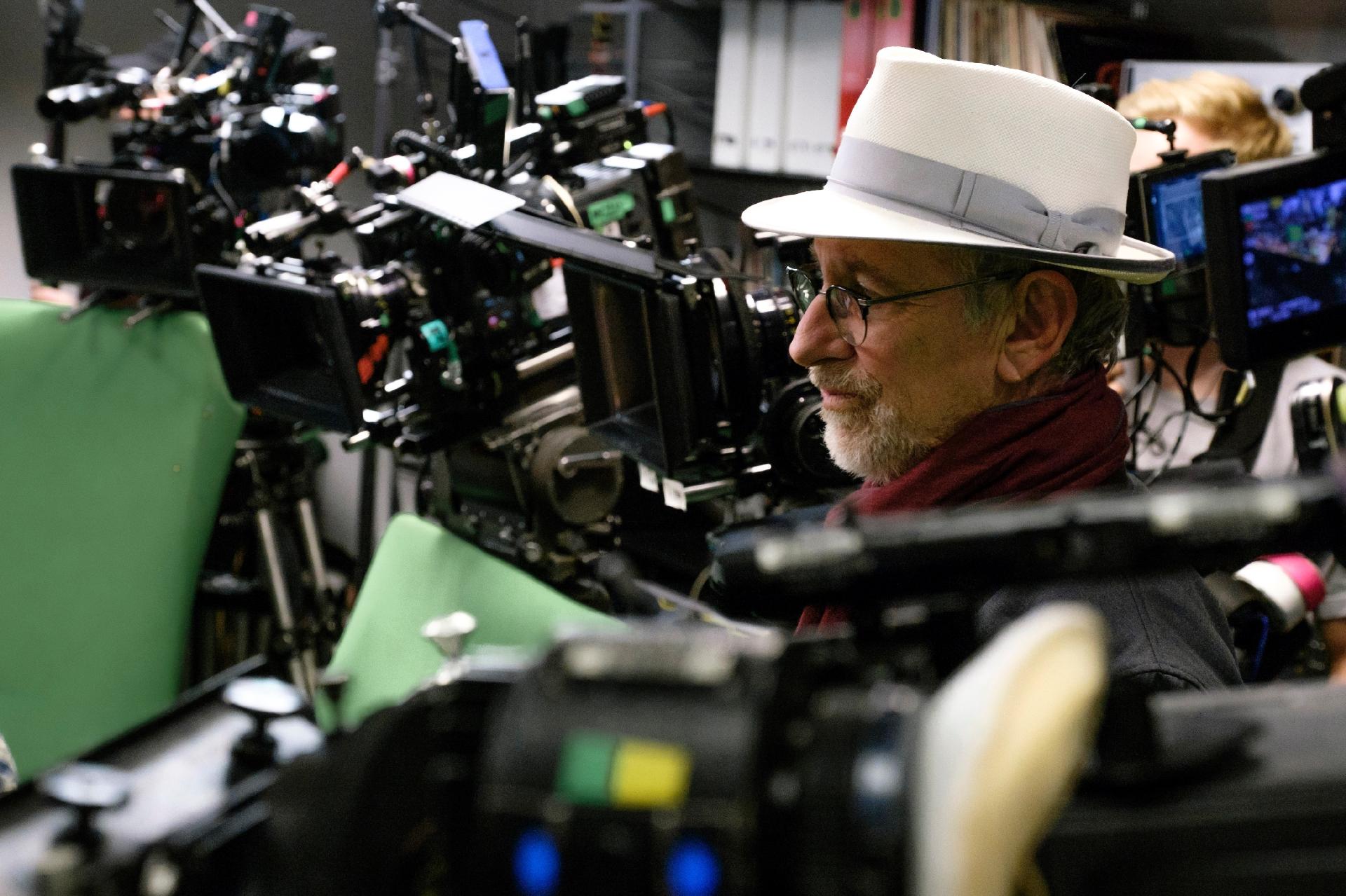 Cenas de bastidores do filme "Jogador Nº 1" - Divulgação