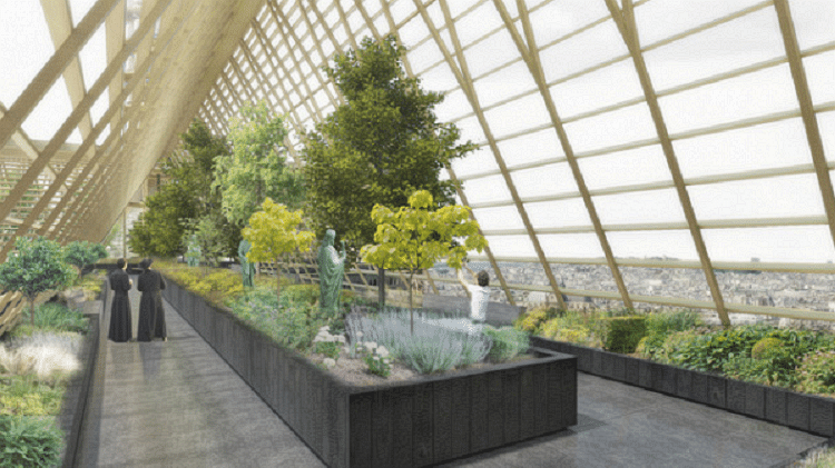 Jardins suspensos apresentada pelo NAB Studio, de Paris, focam na agricultura urbana - NAB Studio - NAB Studio