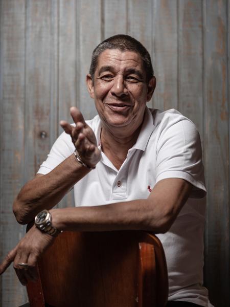 Zeca Pagodinho em foto posada de 2019 - Zô Guimarães/Folhapress - Zô Guimarães/Folhapress