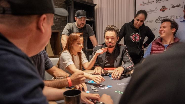 Maiara e Fernando no Poker Beneficente da dupla Fernando & Sorocaba - Dibulgação/Fernando & Sorocaba - Dibulgação/Fernando & Sorocaba