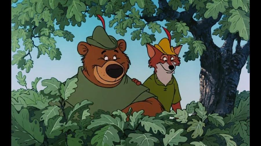 Cena da animação "Robin Hood", da Disney - Divulgação