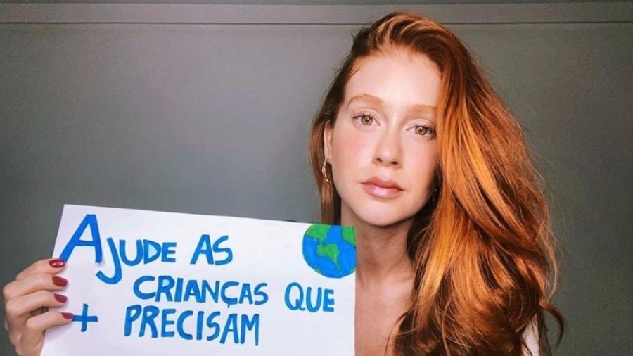 Mariana Ruy Barbosa faz campanha para ajudar Unicef - Reprodução/Instagram