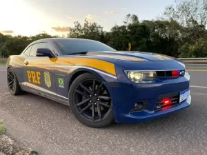 Polícia gaúcha transforma Chevrolet Camaro em viatura