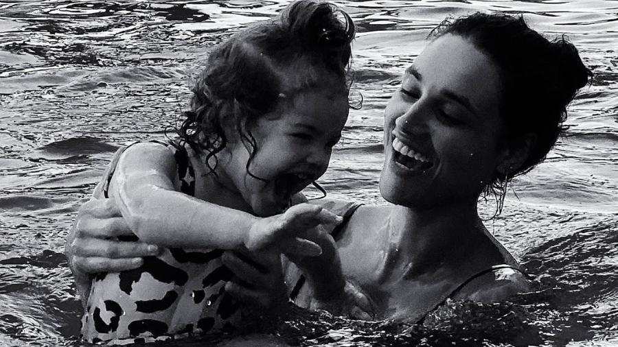 Débora Nascimento com a filha, Bela - Reprodução/Instagram