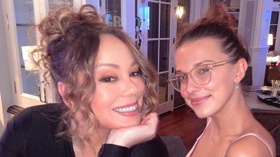 Mariah Carey publica foto com Millie nas redes sociais - Reprodução/Instagram @mariahcarey