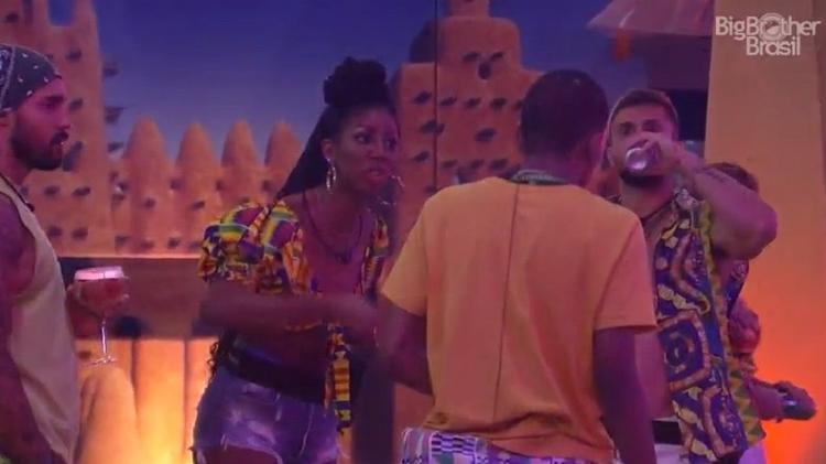 Camilla de Lucas declara guerra a Lucas no reality - Reprodução/Globoplay - Reprodução/Globoplay