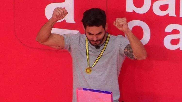 BBB 21: Rodolffo vence a prova do líder - Reprodução/Globoplay - Reprodução/Globoplay
