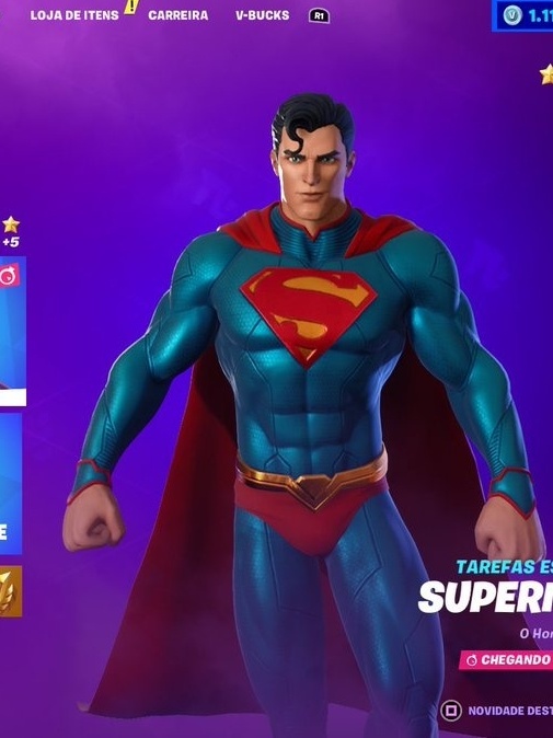 Saiba como jogar com o Superman em Fortnite