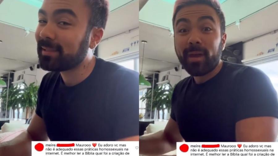 Mauro Sousa, filho de Mauricio de Sousa, rebate comentário homofóbico - Reprodução/Instagram