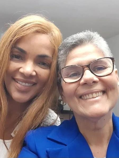 A advogada Janira Rocha com a ex-deputada Flordelis - Instagram