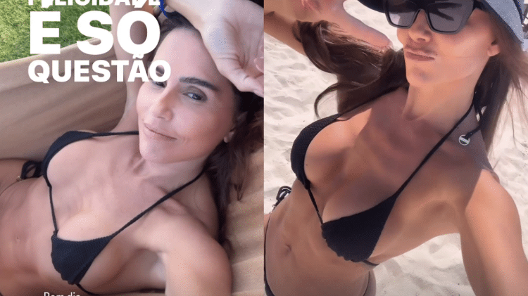 Deborah Secco posa no Ceará