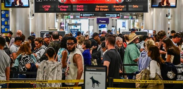 Shutdown nos EUA deixa 60 mil trabalhadores da segurança aérea sem salários