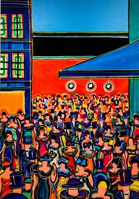 O artista espanhol David Dalmau tem 20 de suas obras expostas na mostra inédita "A Festa de Dalmau", em cartaz de 10 de dezembro, às 20h, até 14 de fevereiro de 2016, no hotel Blue Tree Premium Faria Lima. A curadoria é da jornalista e fotógrafa Adriana Guidolin. - Divulgação