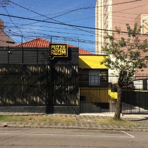 Primeira unidade da Puzzle Room no Sul do Brasil fica em Curitiba, no bairro Mercês - Divulgação - Divulgação