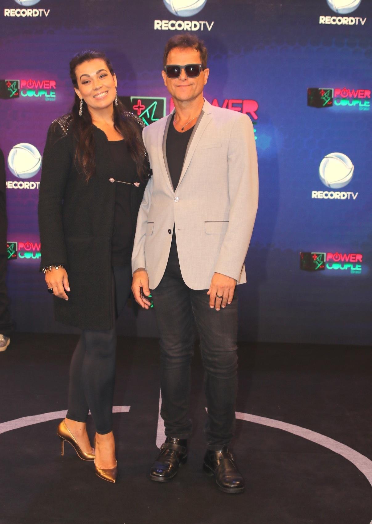 Sylvinho Blau Blau e Ana Paula Pereira - Thiago Duran/AgNews