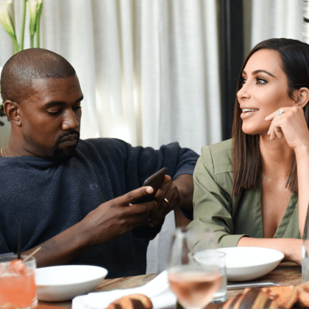 Kim Kardashian e Kanye West - Reprodução/Instagram