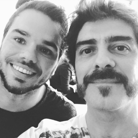 Junno Andrade e o filho, Vinícius - Reprodução/Instagram/junnoandrade