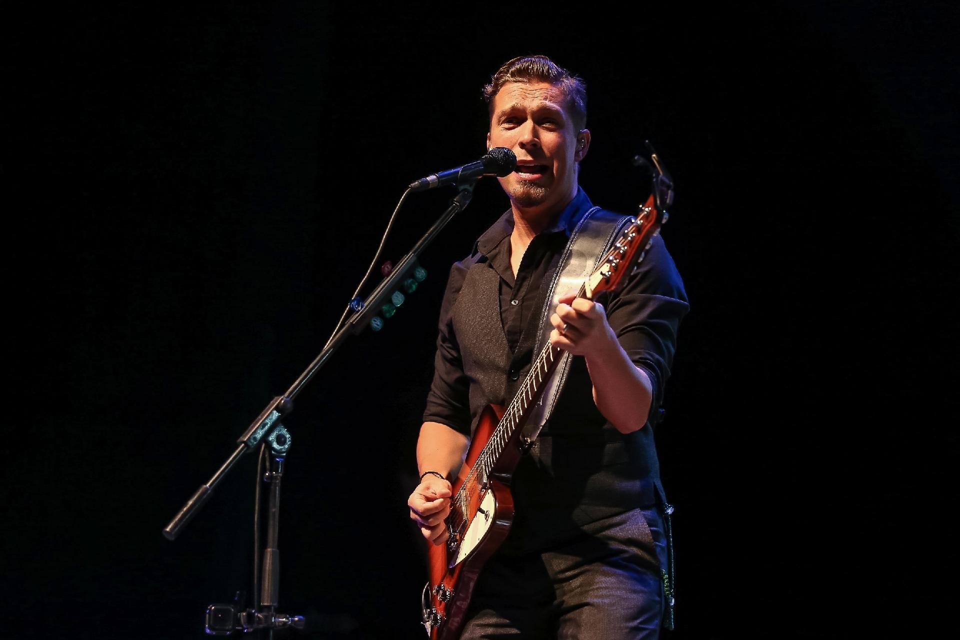 O guitarrista Isaac Hanson - Raphael Castello/AgNews