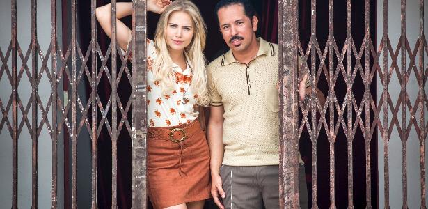 Letícia Colin e Edmilson Filho - Marcos Rosa/Globo - Marcos Rosa/Globo