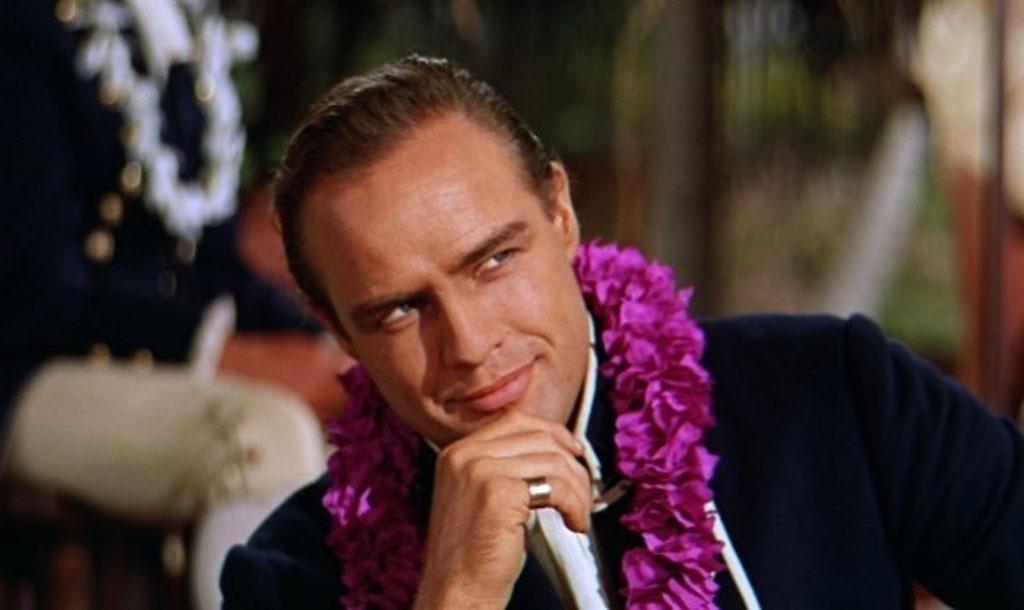 Marlon Brando em cena em "O grande Motim" (1962) - Divulgação