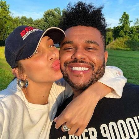 Bella Hadid e The Weeknd - Reprodução/Instagram