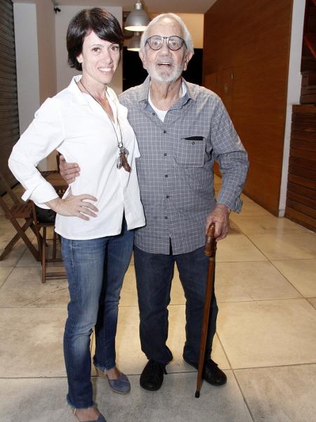 Bel Kutner e o pai, Paulo José - Marcos Ferreira/Brazil News