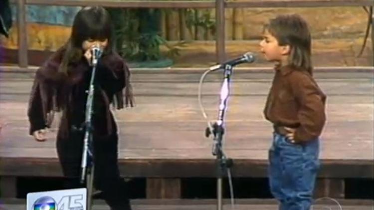 Sandy e Junior Som Brasil - Reprodução/TV Globo - Reprodução/TV Globo