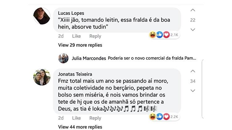 02 - Facebook/Reprodução - Facebook/Reprodução