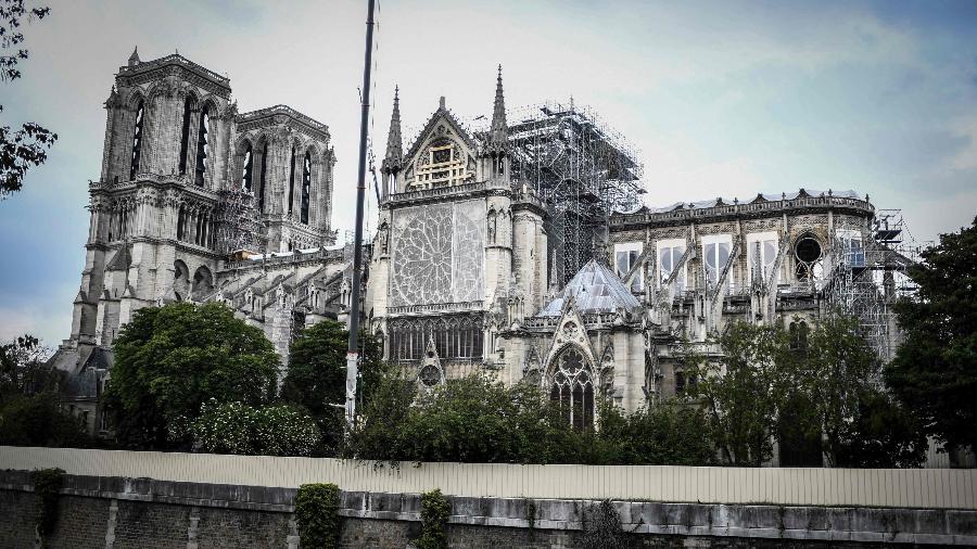 Catedral de Notre-Dame, em Paris - Stephane de Sakutin/AFP