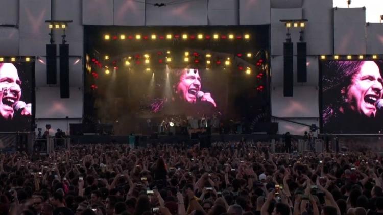 Sepultura faz homenagem a Andre Matos no Rock in Rio - Reprodução/Multishow - Reprodução/Multishow