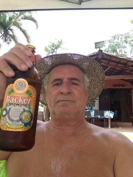 José Osvaldo de Faria continua internado após tomar cerveja da Backer em dezembro - Arquivo pessoal