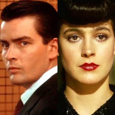 Charlie Sheen e Sean Young - Reprodução