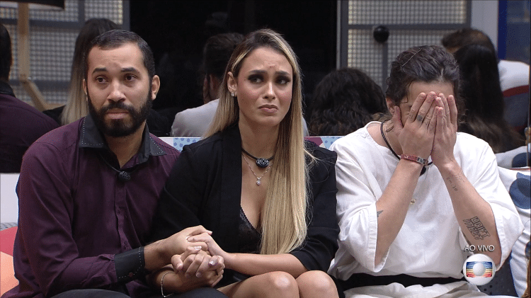 BBB 21: Fiuk evita dar palpite em 10º paredão - Reprodução/Globoplay - Reprodução/Globoplay