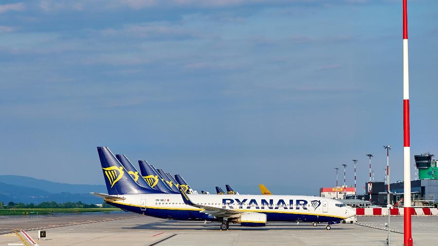 Funcionários da Ryanair já fizeram paralizações em, ao menos, cinco países pela Europa nos últimos dias - Getty Images