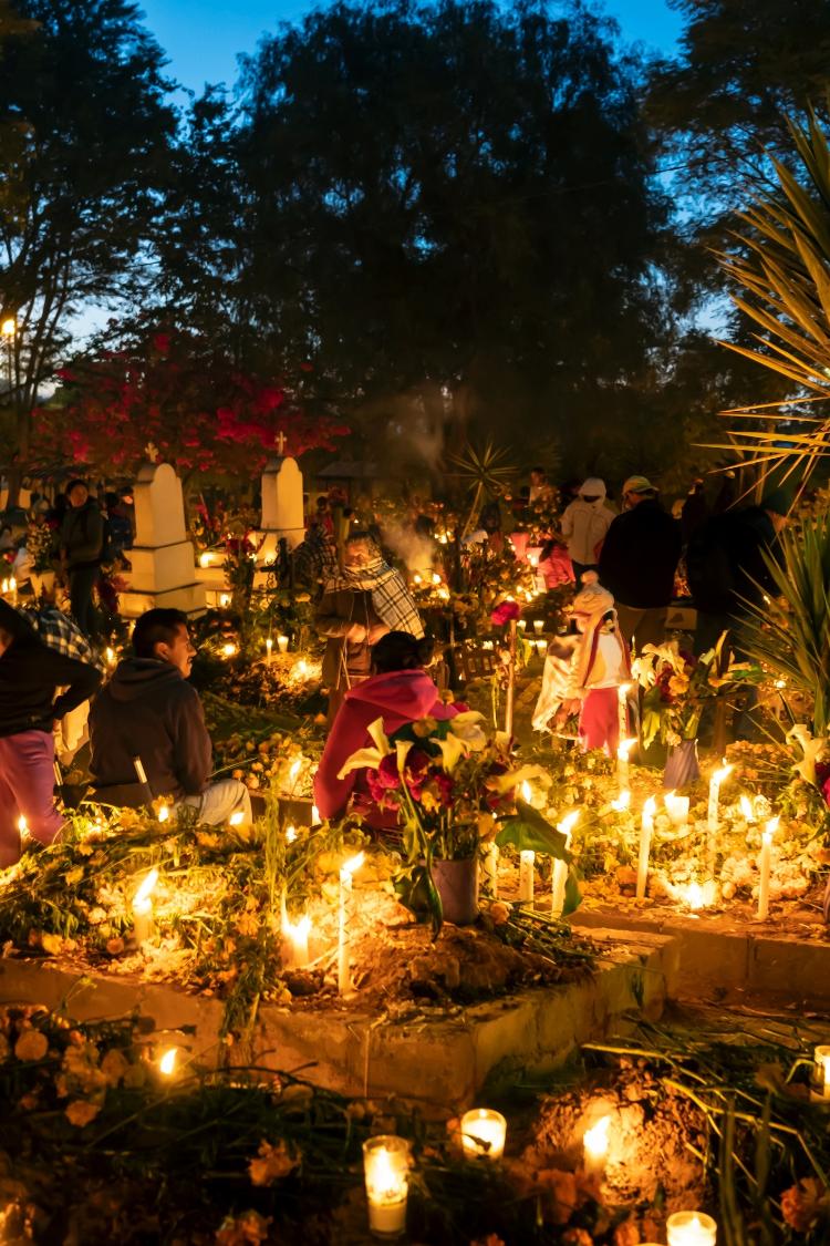 Noche del Día de Muertos, San Agustín Etla, Oaxaca - Getty Images - Getty Images