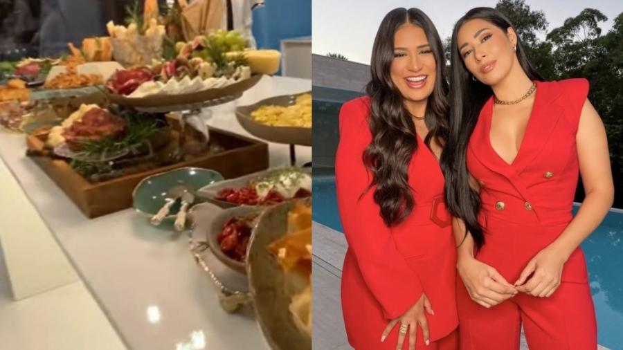 Simone filma jantar na casa de Simaria e fala sobre ser "coisa de rico" - Reprodução/Instagram e Youtube