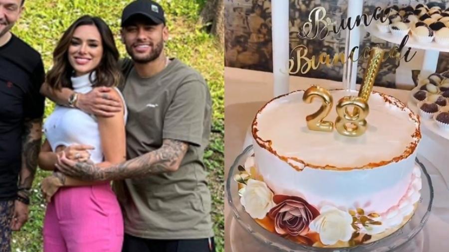 Bruna Biancardi comemora aniversário ao lado de Neymar Jr - Reprodução/Instagram