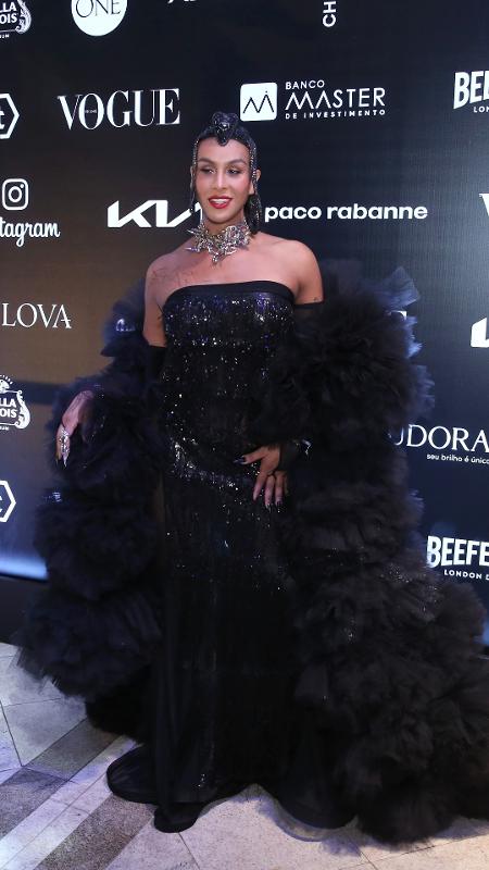 Linn da Quebrada no Baile da Vogue - Roberto Filho/Brazil News - Roberto Filho/Brazil News